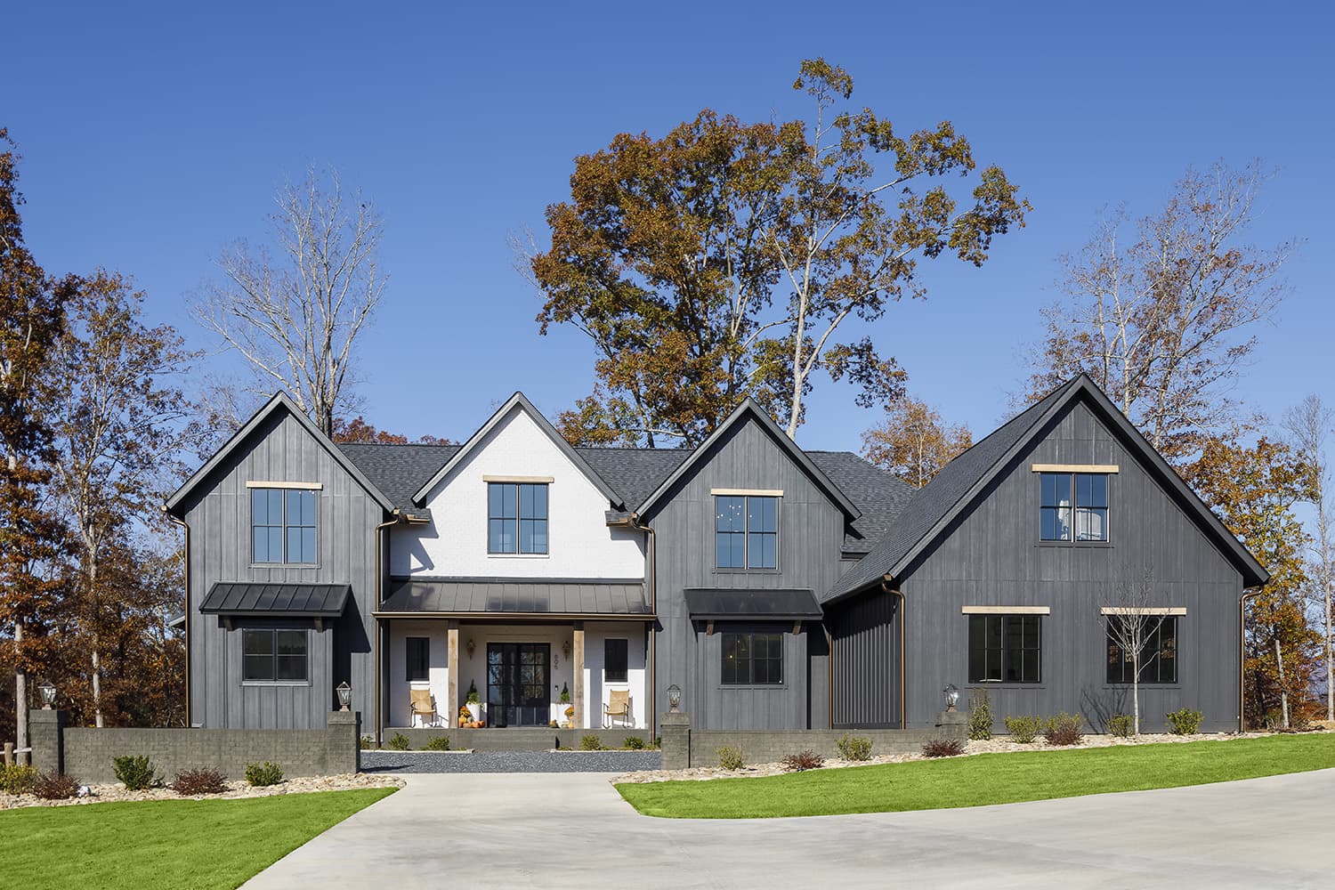 Daytime exterior, clean lines